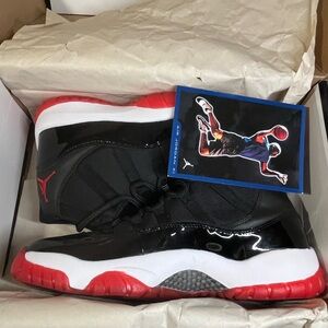 New 2001 Nike Air Jordan 11 XI Retro Bred size 12
